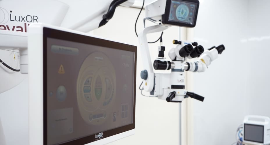 第2堀江院オペレーションセンターの白内障手術設備写真